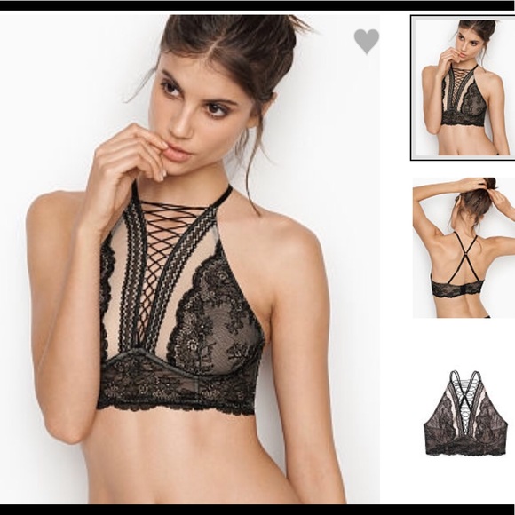 Victoria's Secret Other - 2/$25 Victoria’s Secret Lace High Neck Bralette